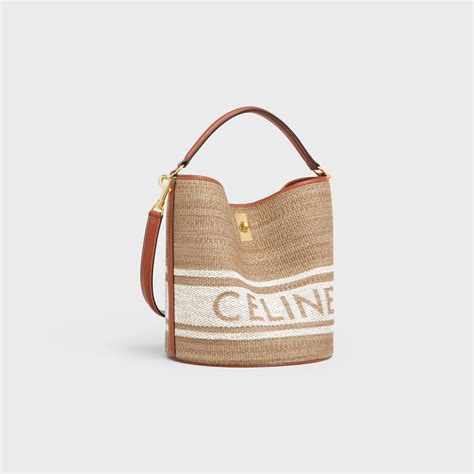 celine bucket 16 bag in textile|celine small 16 bag.